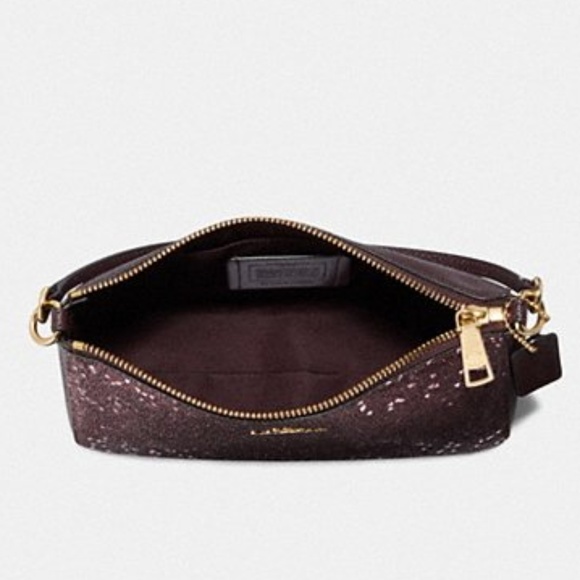 🍒NWT🍒 COACH HOLIDAY GLITTER SHOULDER BAG - Picture 4 of 8